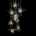 Tura 9 Light 30" Wide Abstract Multi Light Pendant