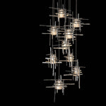 Tura 9 Light 30" Wide Abstract Multi Light Pendant