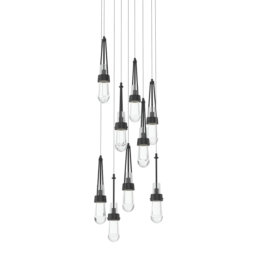 Link 9 Light 21" Wide Multi Light Pendant