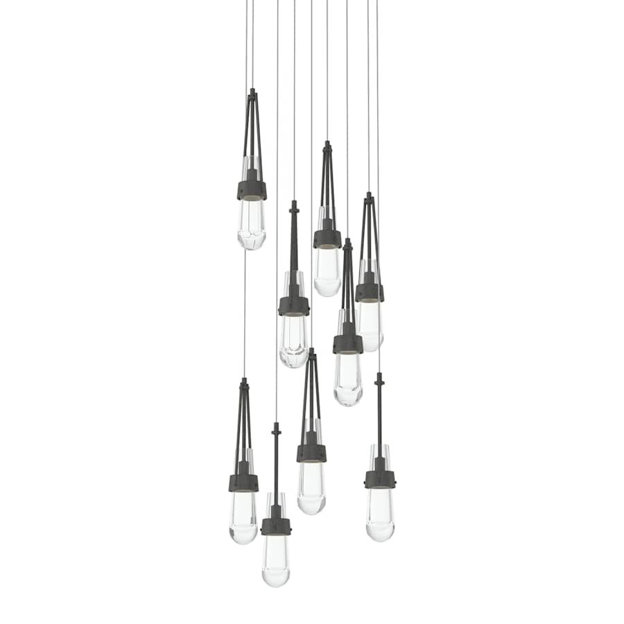Link 9 Light 21" Wide Multi Light Pendant