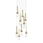 Link 9 Light 21" Wide Multi Light Pendant