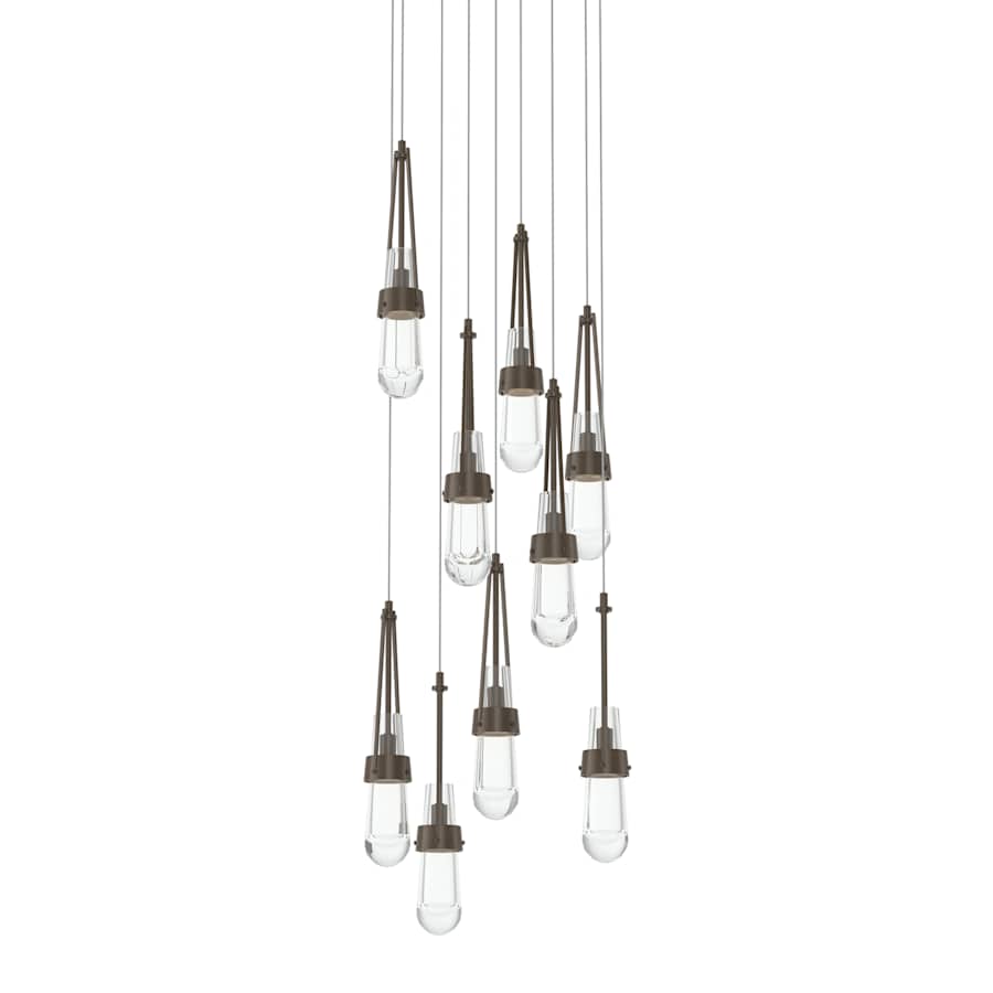 Link 9 Light 21" Wide Multi Light Pendant