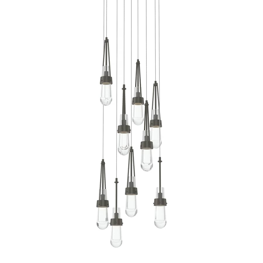 Link 9 Light 21" Wide Multi Light Pendant