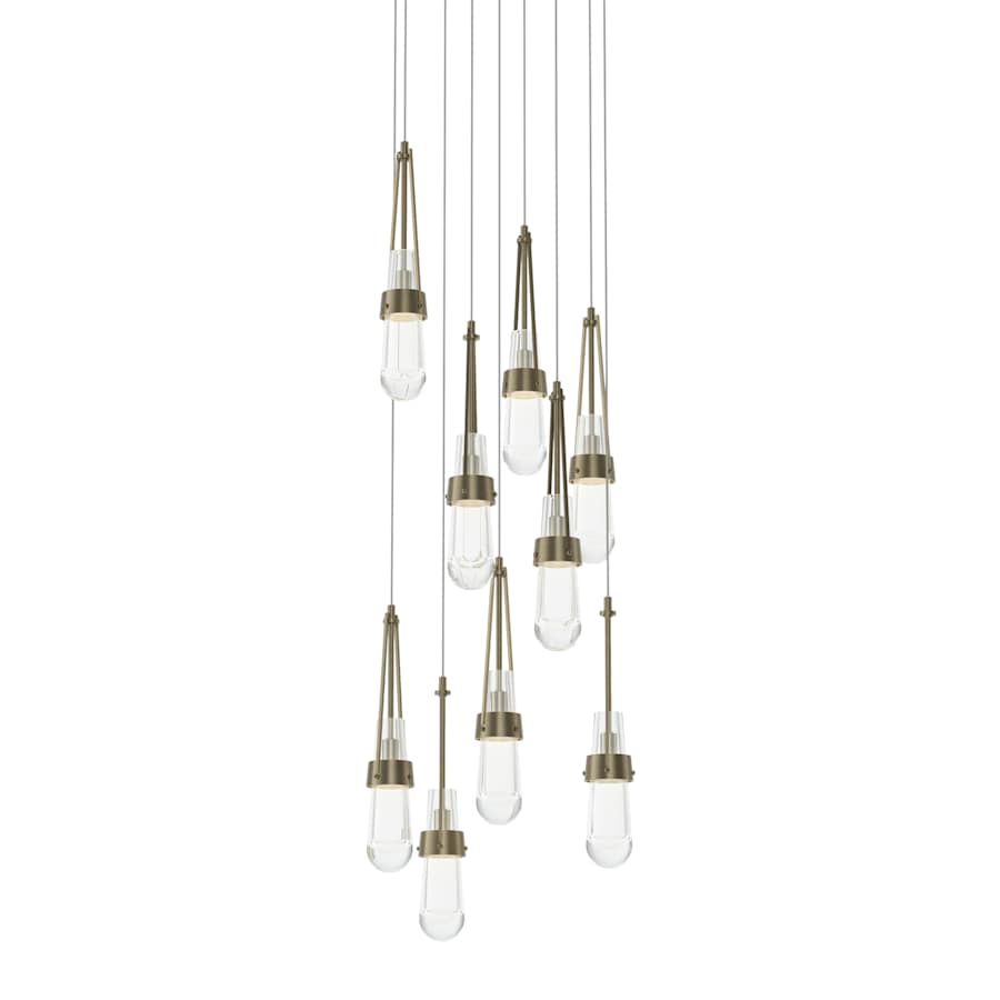 Link 9 Light 21" Wide Multi Light Pendant