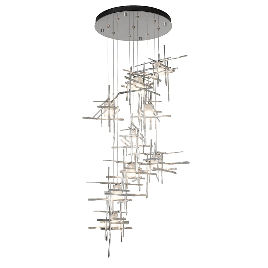 Tura 9 Light 30" Wide Abstract Multi Light Pendant