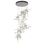 Tura 9 Light 30" Wide Abstract Multi Light Pendant