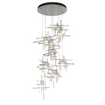 Tura 9 Light 30" Wide Abstract Multi Light Pendant