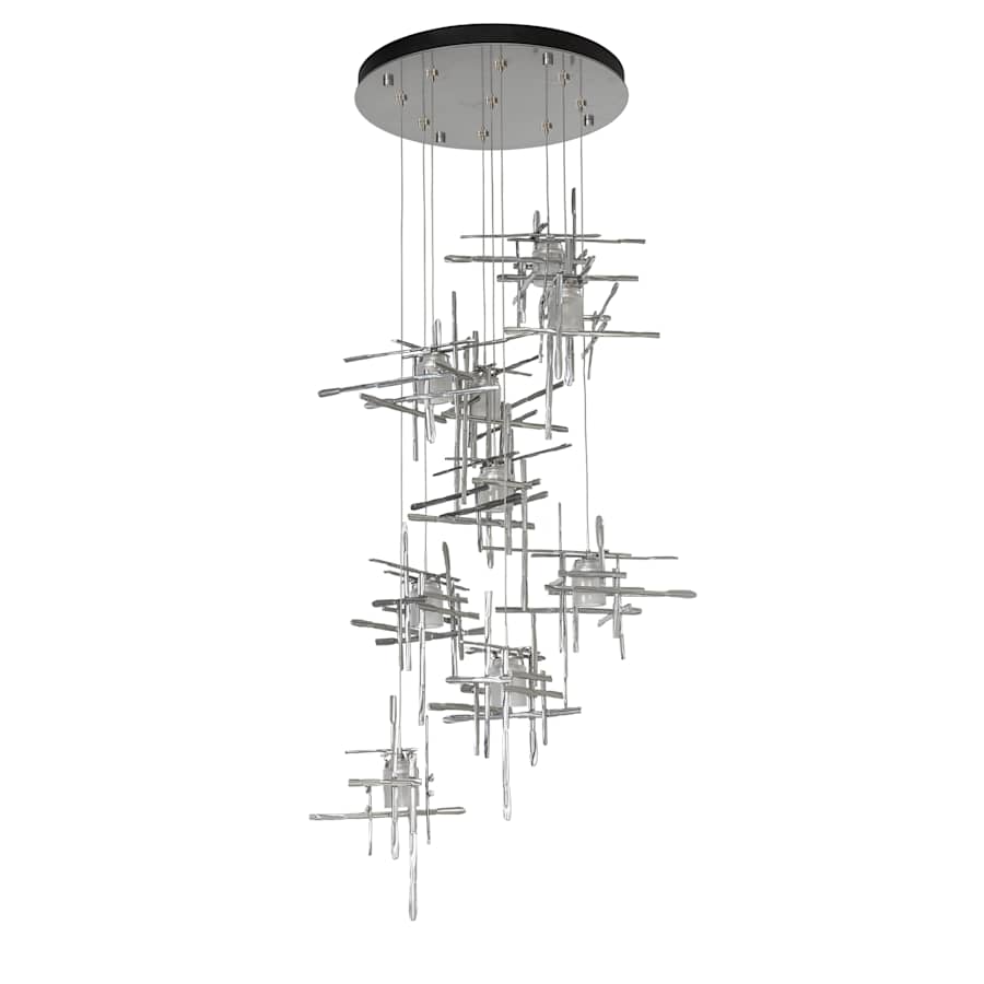 Tura 9 Light 30" Wide Abstract Multi Light Pendant