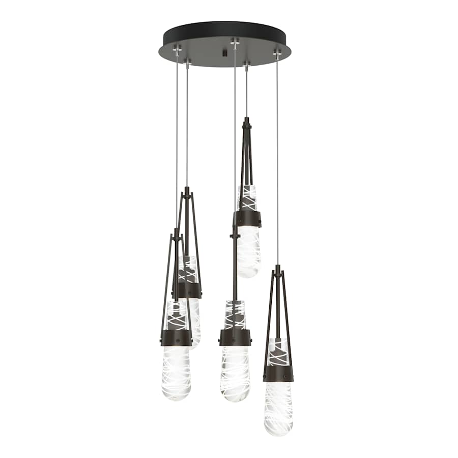 Link 5 Light 13" Wide Multi Light Pendant