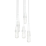 Link 5 Light 13" Wide Multi Light Pendant