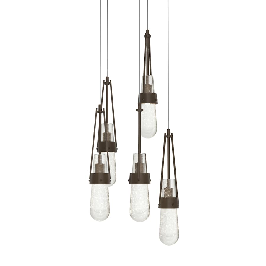 Link 5 Light 13" Wide Multi Light Pendant