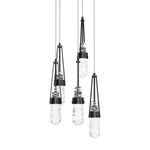 Link 5 Light 13" Wide Multi Light Pendant