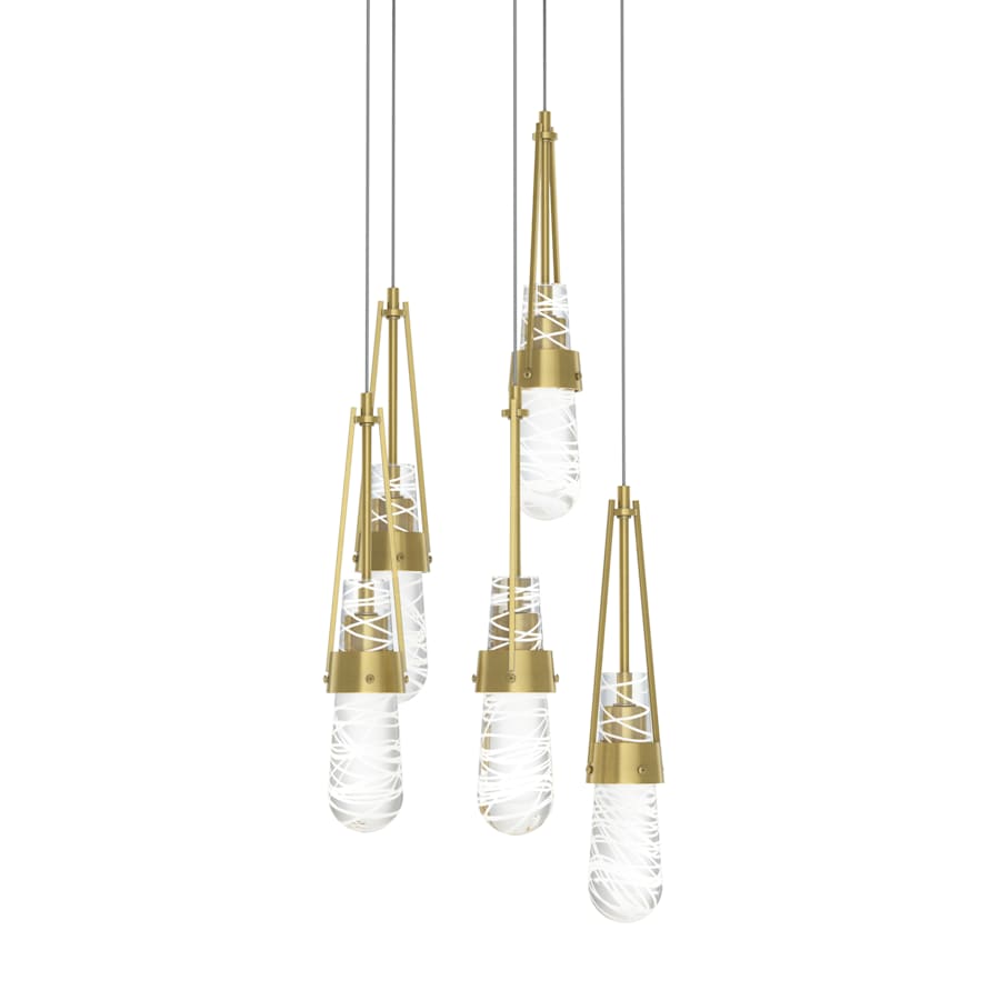 Link 5 Light 13" Wide Multi Light Pendant