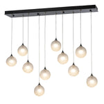 Fritz 10 Light 45" Wide Suspension Linear Pendant
