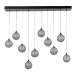 Fritz 10 Light 45" Wide Suspension Linear Pendant