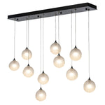 Fritz 10 Light 45" Wide Suspension Linear Pendant