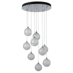 Fritz 9 Light 21" Wide Suspension Multi Light Pendant