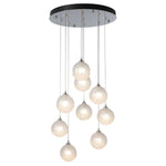 Fritz 9 Light 21" Wide Suspension Multi Light Pendant