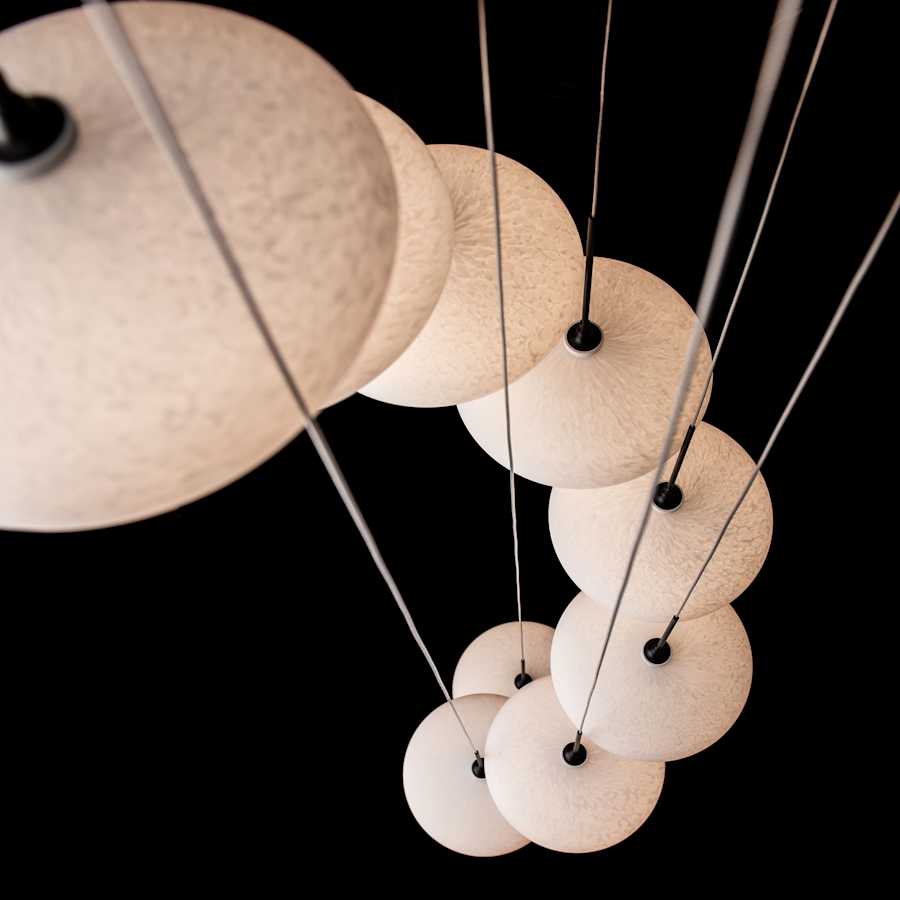 Clouds 9 Light 24" Wide Multi Light Pendant