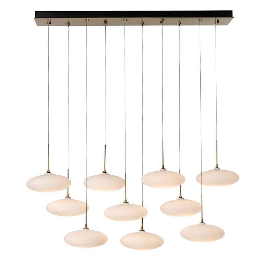 Clouds 10 Light 48" Wide Linear Pendant
