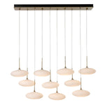 Clouds 10 Light 48" Wide Linear Pendant