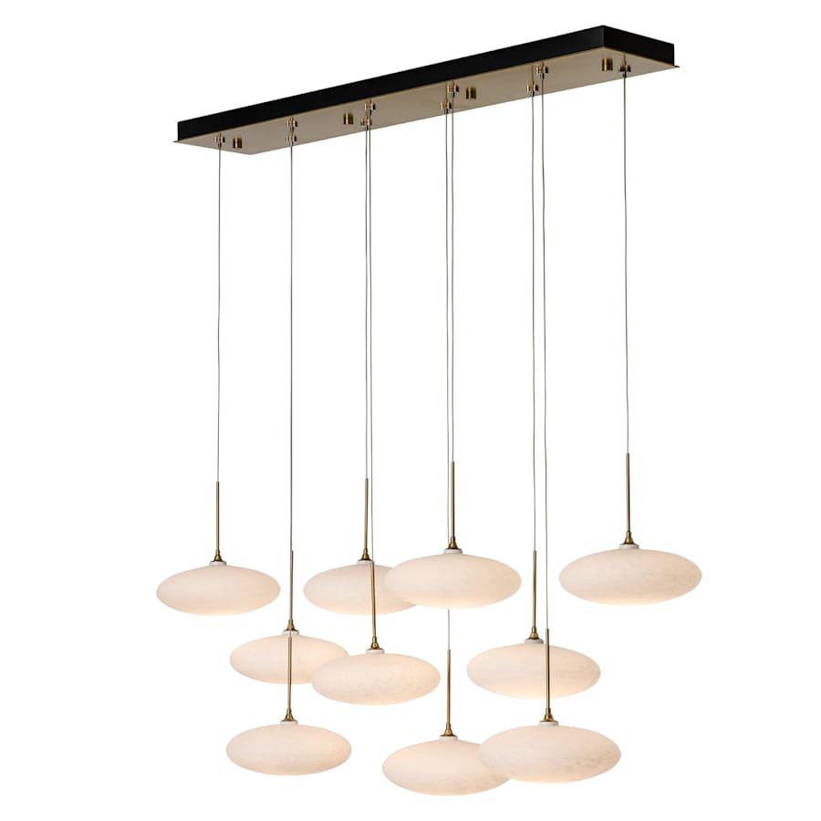 Clouds 10 Light 48" Wide Linear Pendant