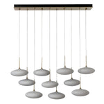 Clouds 10 Light 48" Wide Linear Pendant