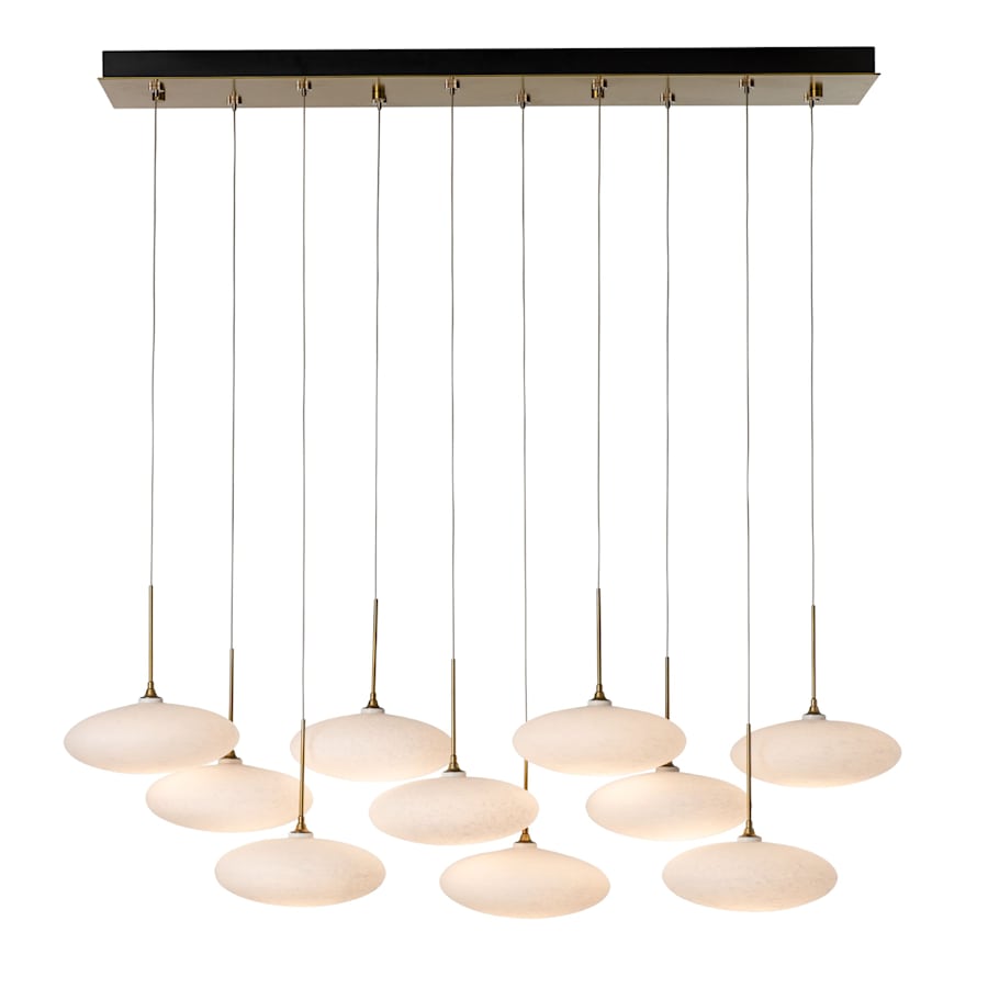 Clouds 10 Light 48" Wide Linear Pendant