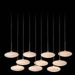 Clouds 10 Light 48" Wide Linear Pendant