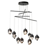 Chrysalis 10 Light 38" Wide Crystal Multi Light Pendant