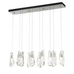 Luma 10 Light 45" Wide Crystal Linear Pendant