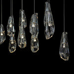 Luma 10 Light 45" Wide Crystal Linear Pendant