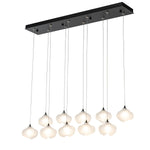 Ume 10 Light 45" Wide Linear Pendant