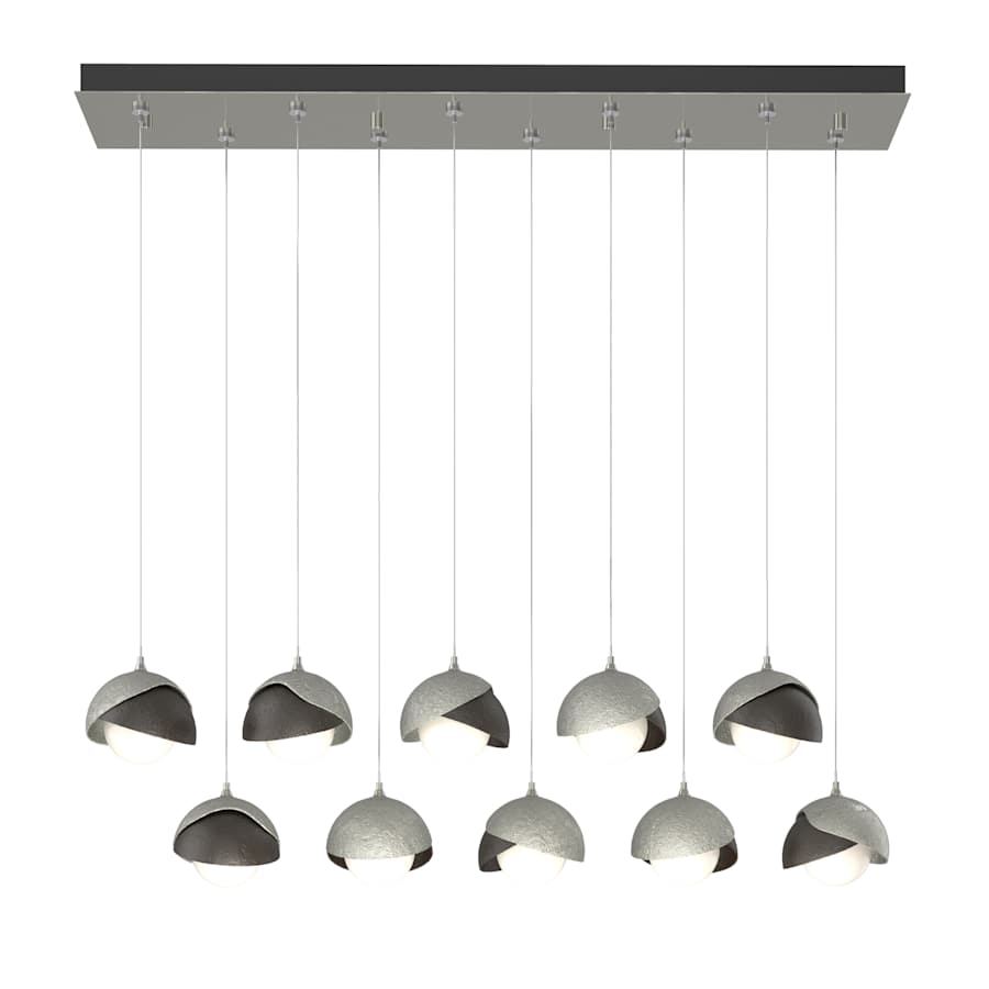 Brooklyn 10 Light 45" Wide Suspension Multi Light Pendant