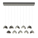 Brooklyn 10 Light 45" Wide Suspension Multi Light Pendant