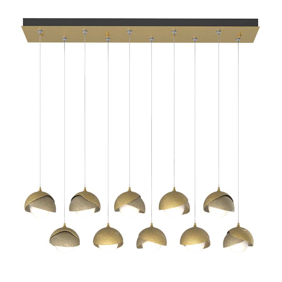 Brooklyn 10 Light 45" Wide Suspension Multi Light Pendant