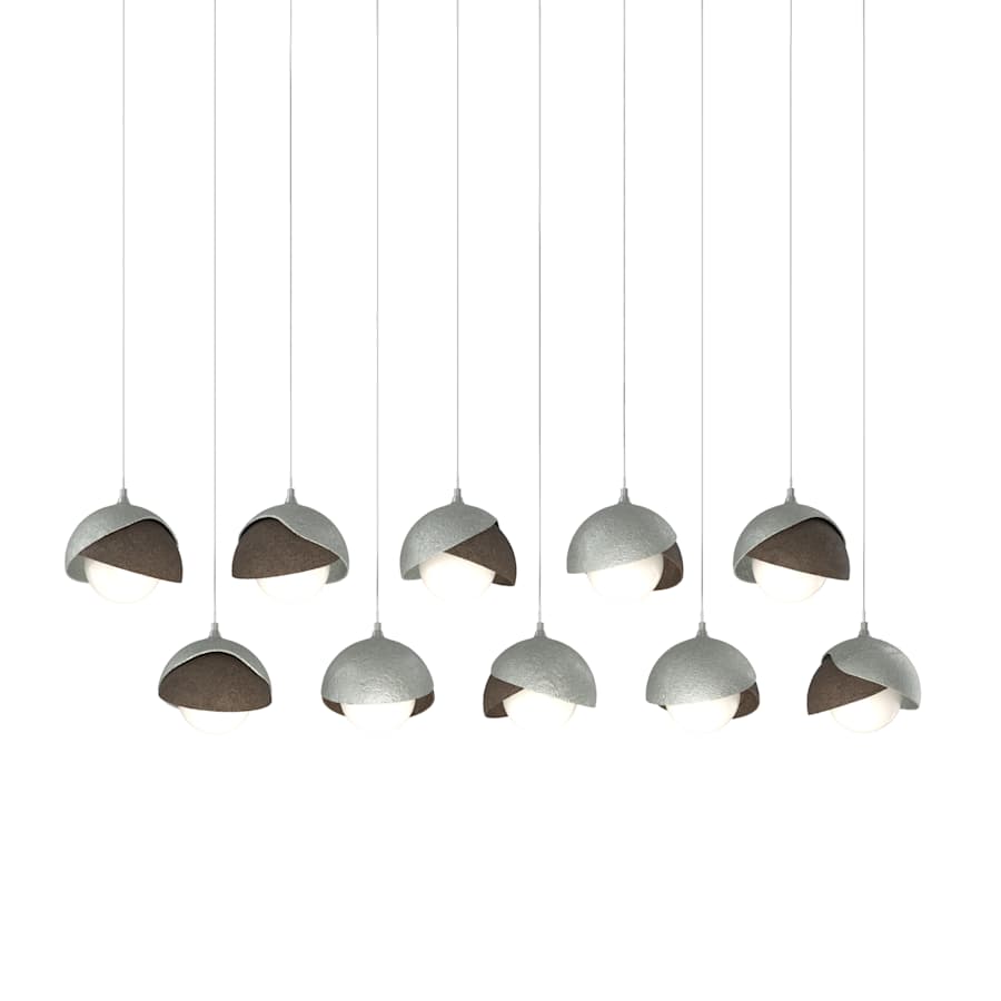 Brooklyn 10 Light 45" Wide Suspension Multi Light Pendant
