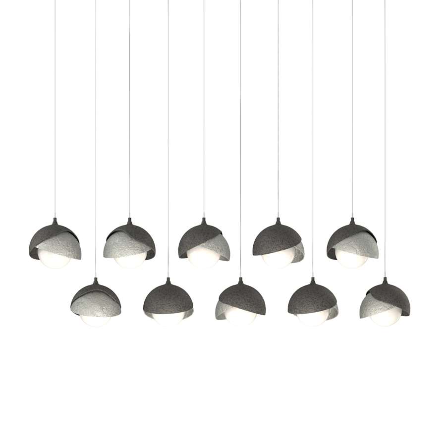 Brooklyn 10 Light 45" Wide Suspension Multi Light Pendant