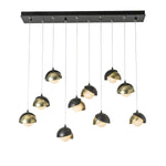 Brooklyn 10 Light 45" Wide Suspension Multi Light Pendant