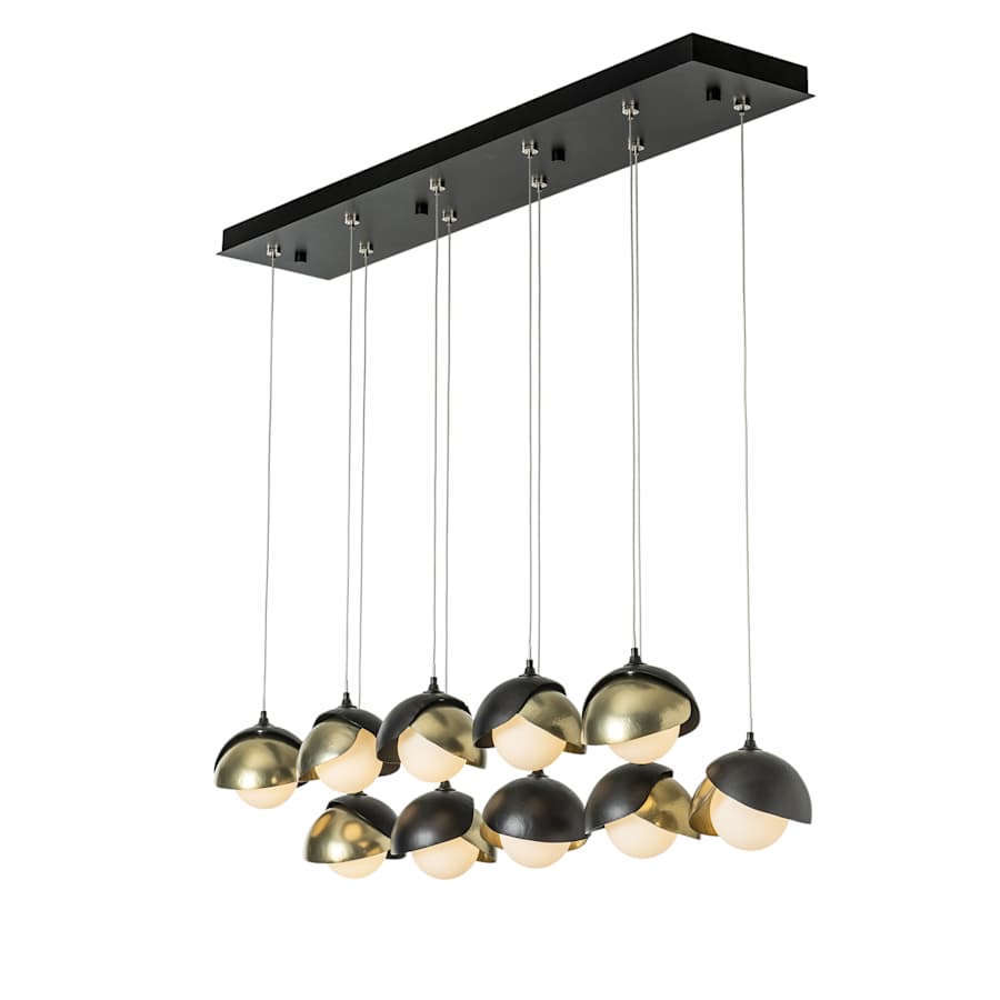 Brooklyn 10 Light 45" Wide Suspension Multi Light Pendant