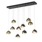 Brooklyn 10 Light 45" Wide Suspension Multi Light Pendant