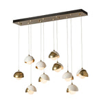Brooklyn 10 Light 45" Wide Suspension Multi Light Pendant