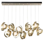 Riza 10 Light 47" Wide Linear Pendant