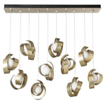 Riza 10 Light 47" Wide Linear Pendant
