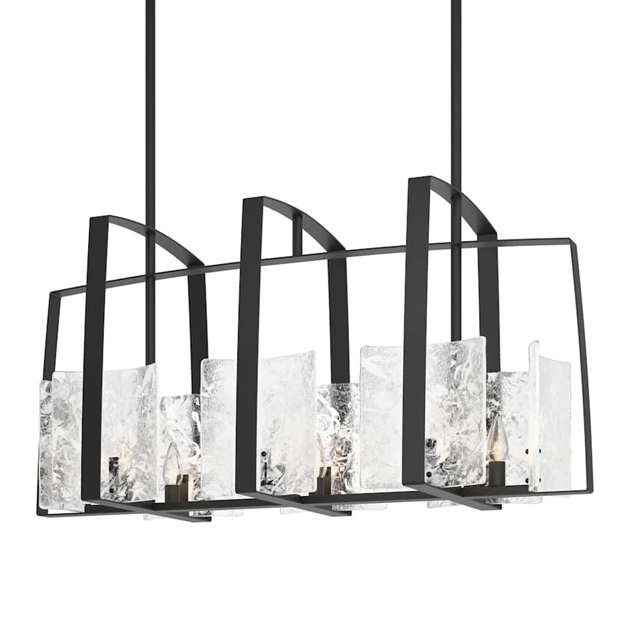 Arc 8 Light 43" Wide Linear Chandelier