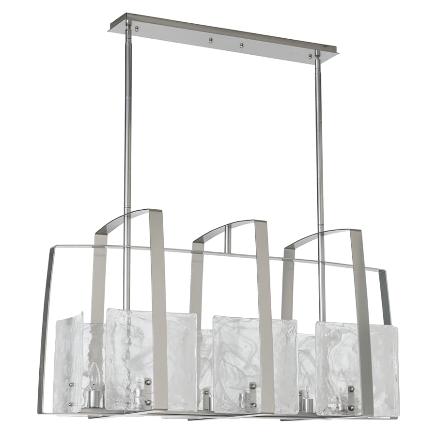 Arc 8 Light 43" Wide Linear Chandelier