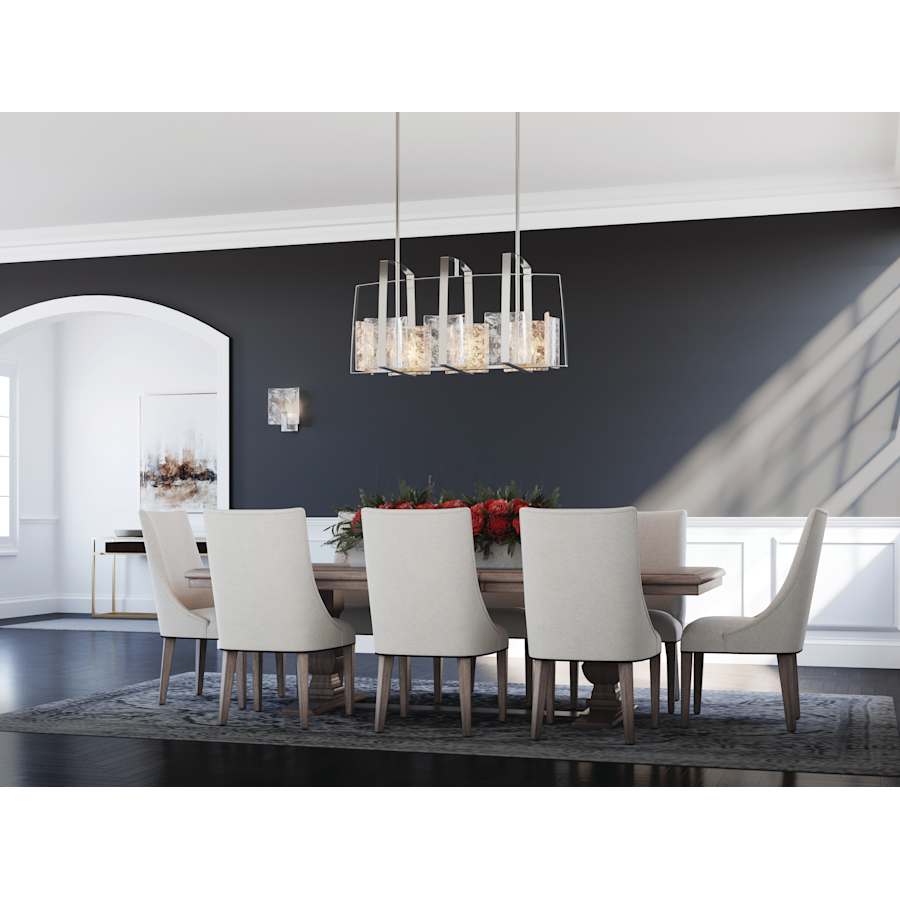 Arc 8 Light 43" Wide Linear Chandelier
