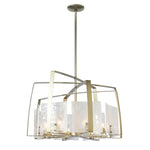 Arc 8 Light 34" Wide Drum Chandelier