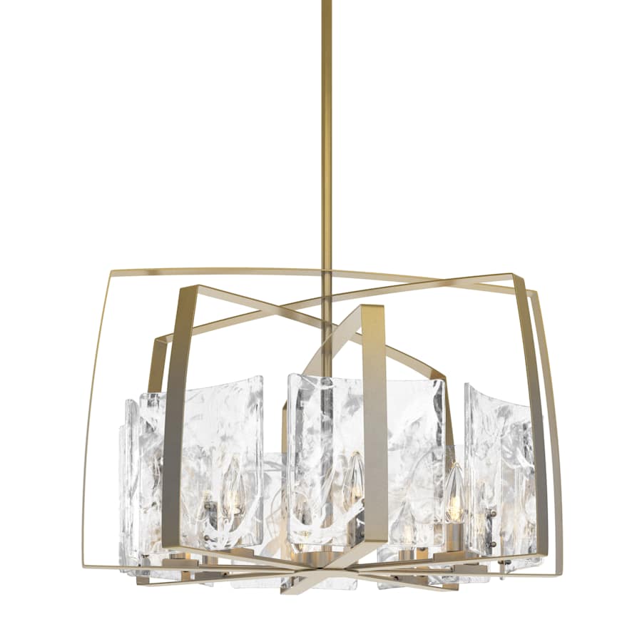 Arc 8 Light 34" Wide Drum Chandelier