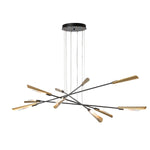 Flight 10 Light 74" Wide Multi Light Pendant